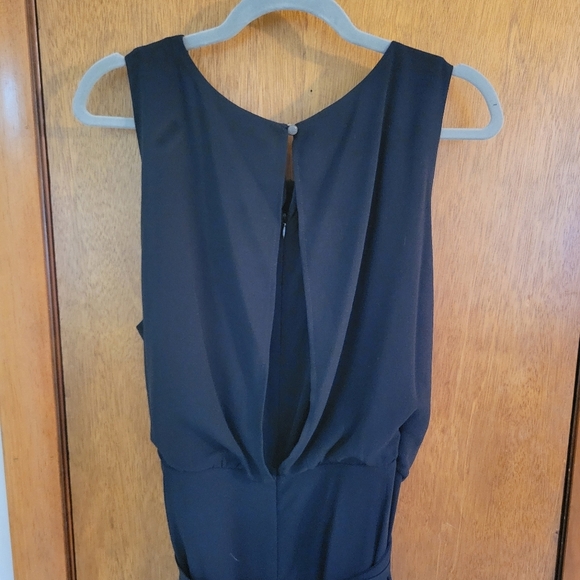 Vince Camuto Black Blouson Jumpsuit Plus Size 18W Wide Leg - Picture 7 of 8